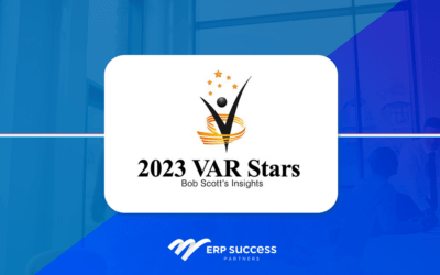 ERP Success Partners nommé Top-100 dans les VAR Stars 2023 de Bob Scott