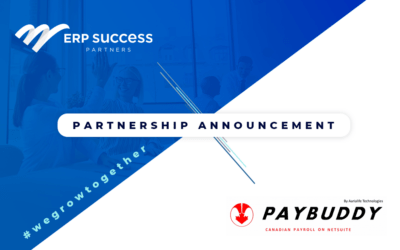 Strategic Collaboration: ERP Success Partners and PayBuddy Optimize NetSuite Payroll for Canadian Firms
