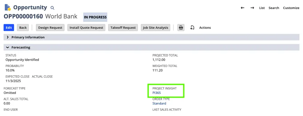 Project Insight 1