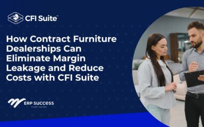 How Contract Furniture Dealerships Can Eliminate Margin Leakage and Reduce Costs with CFI Suite