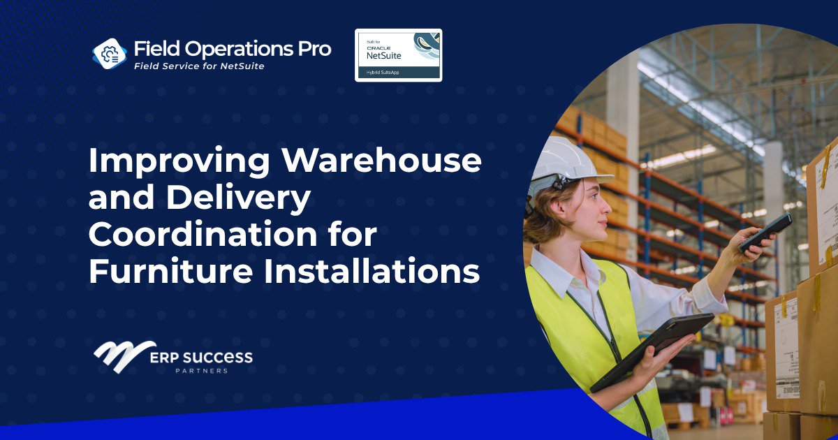 Improving Warehouse and Delivery Coordination for Furniture Installations cover Improving Warehouse and Delivery Coordination for Furniture Installations cover