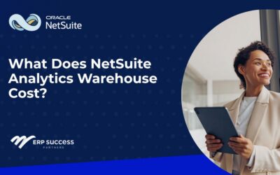 What Does NetSuite Analytics Warehouse Cost?